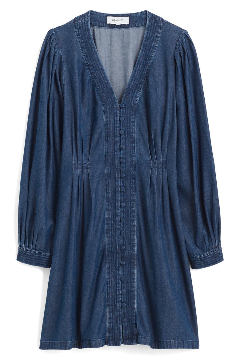Chrissy Annandale Wash Long Sleeve Dress, Alternate, color, ANNANDALE WASH