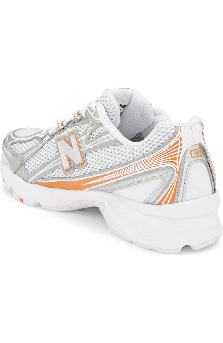 New Balance Gender Inclusive 740 Sneaker, Alternate, color, White/ Classic Orange