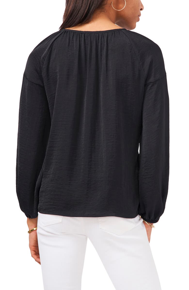 Vince Camuto Hammered Satin Blouse, Alternate, color, 