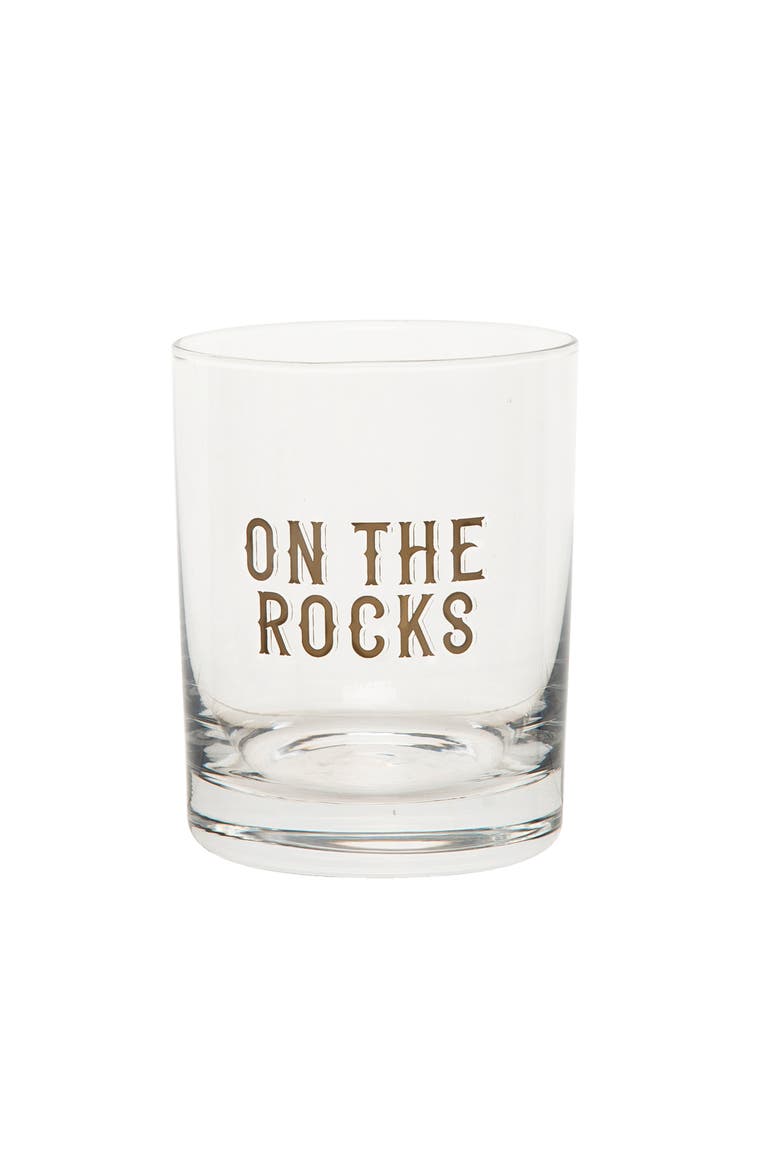 On The Rocks Rocks Glass Clear 10 oz, Main, color, Clear