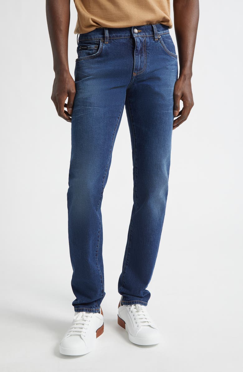 Dolce&Gabbana Skinny Jeans, Main, color, Variante Abbinata