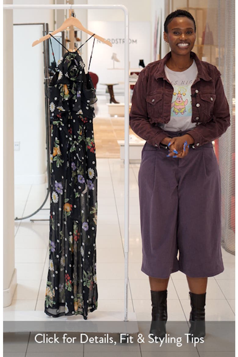 Rose Halter Neck Jumpsuit video