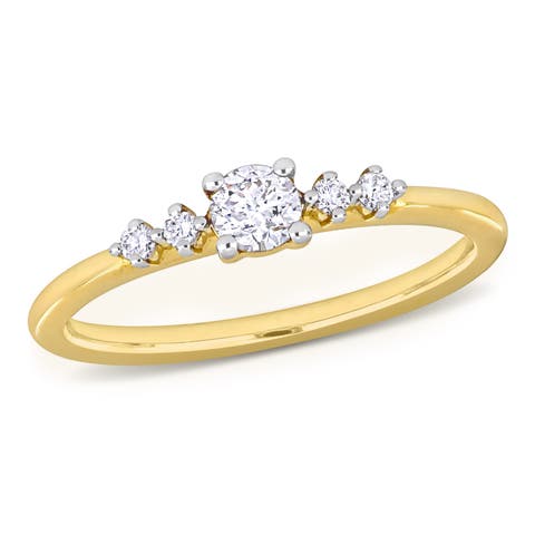 Diamond Cluster Ring 14k Gold