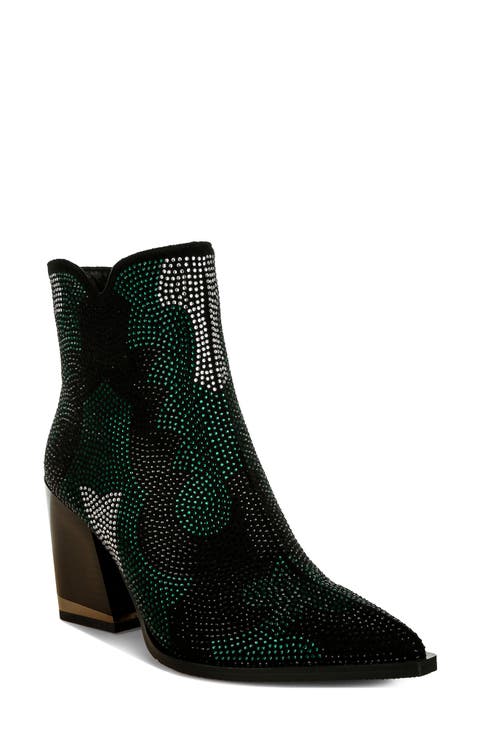 Zarka Pointed Toe Bootie