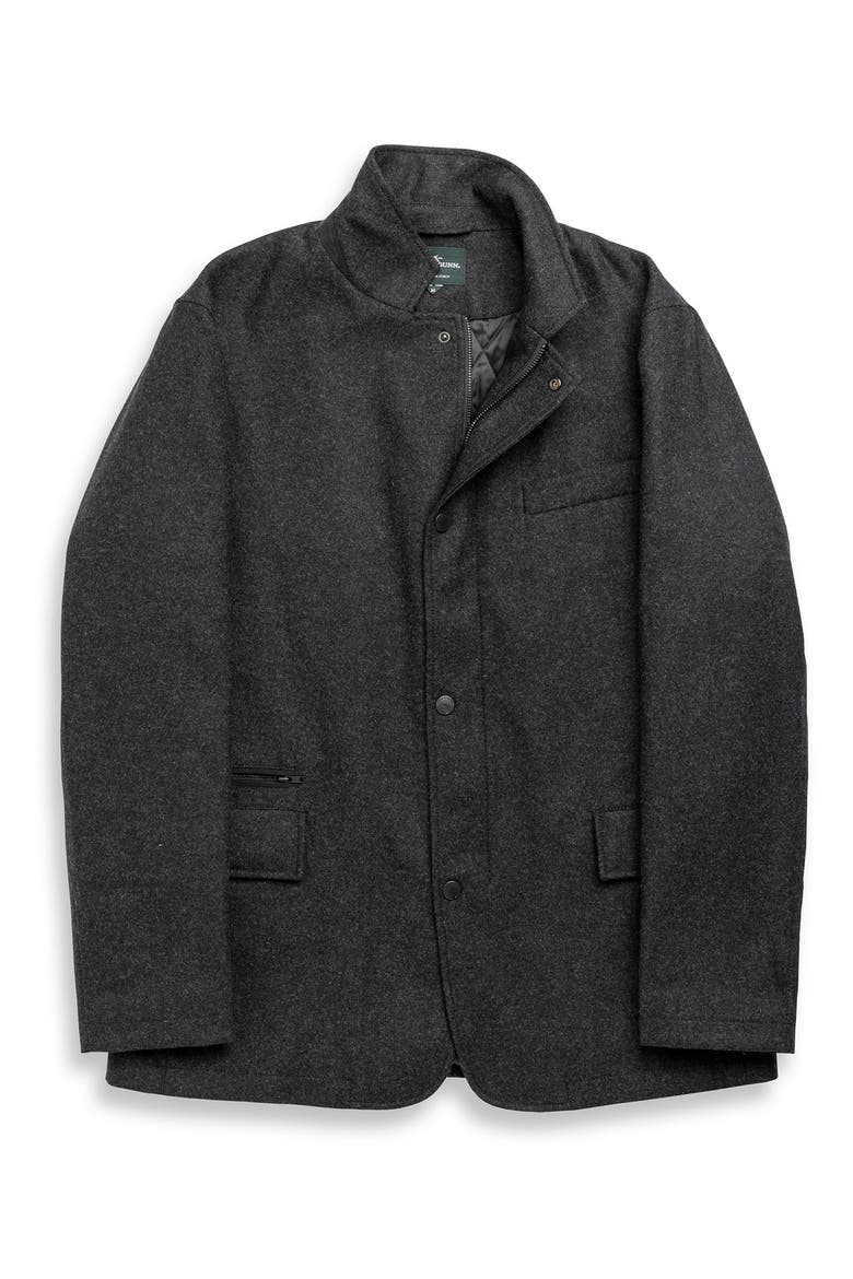Longbush Wool Blend Jacket, Alternate, color, GRAPHITE