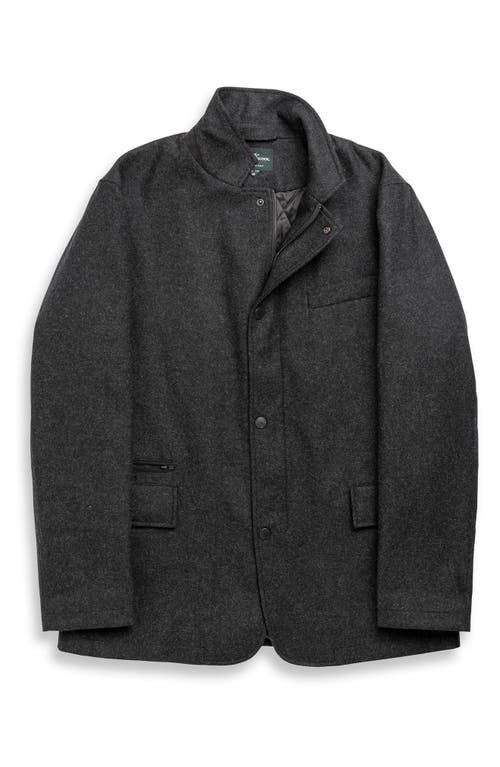 Rodd & Gunn Longbush Wool Blend Jacket In Graphite