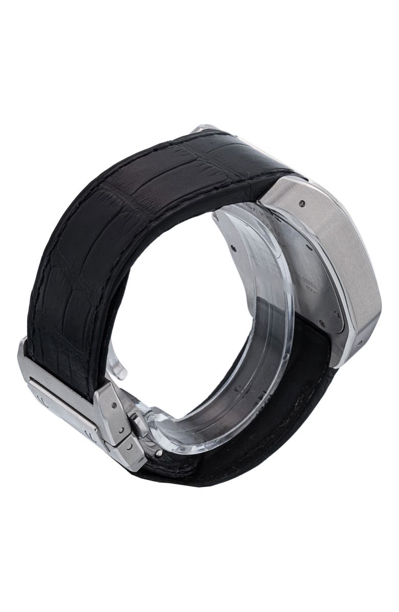 Watchfinder & Co. Cartier Preowned 2014 Santos 100 Automatic Bracelet Watch, 38mm, Alternate, color, 