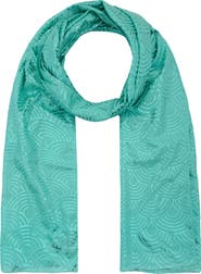 Kurt Geiger London Metallic Rainbow Oblong Scarf