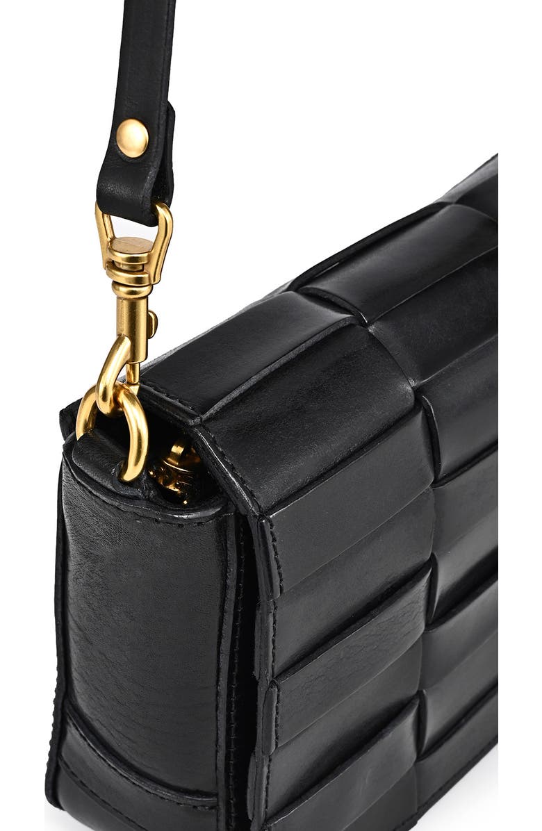 OLD TREND Lupi Woven Leather Crossbody Bag, Alternate, color,