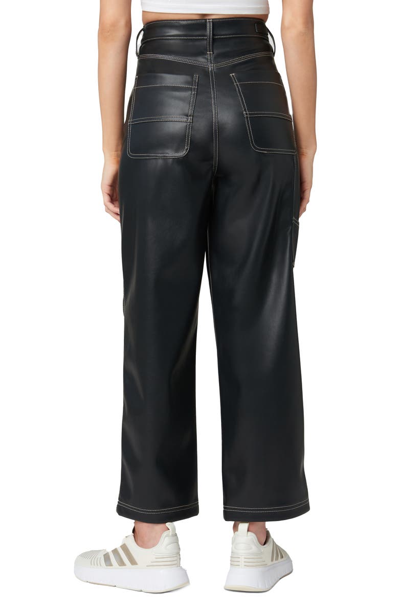BLANKNYC Faux Leather Utility Pants, Alternate, color,