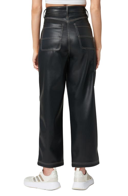 BLANKNYC BLANKNYC FAUX LEATHER UTILITY PANTS 