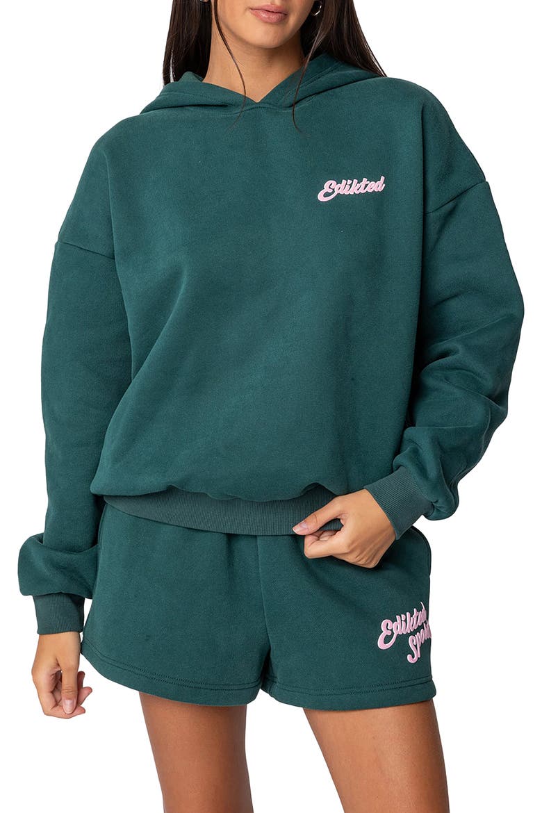So Sporty Hoodie, Main, color, GREEN