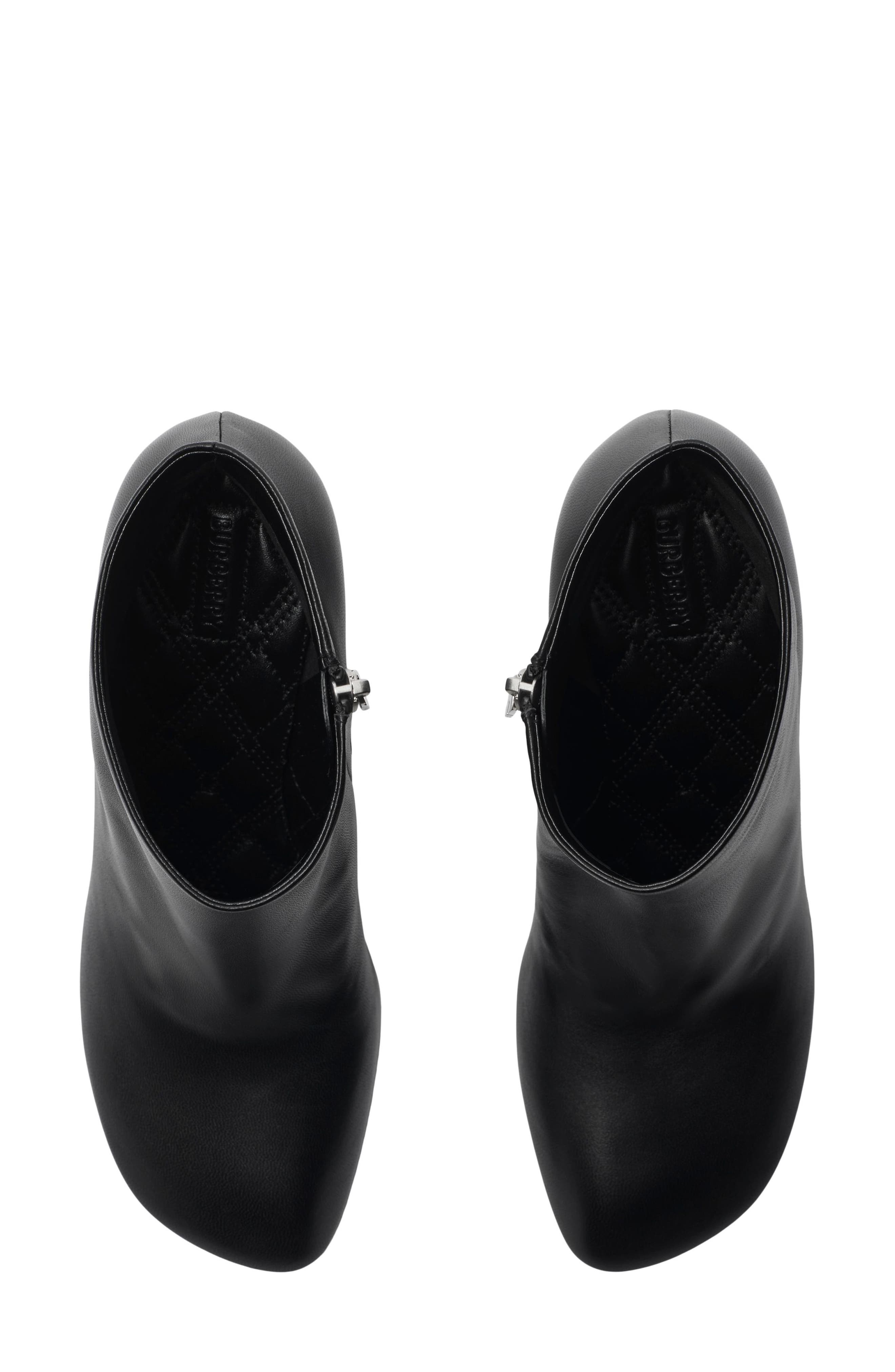 Baby Bootie, Alternate, color, BLACK