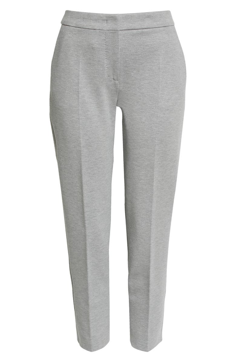 Max Mara Pegno Stretch Jersey Ankle Pants, Alternate, color,