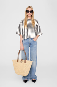 ANINE BING Myers Cropped Tee