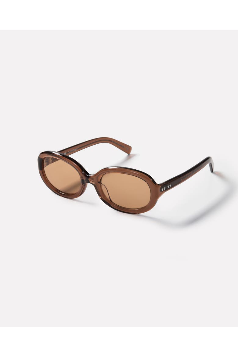 Super Star Sunglasses, Main, color, Brown