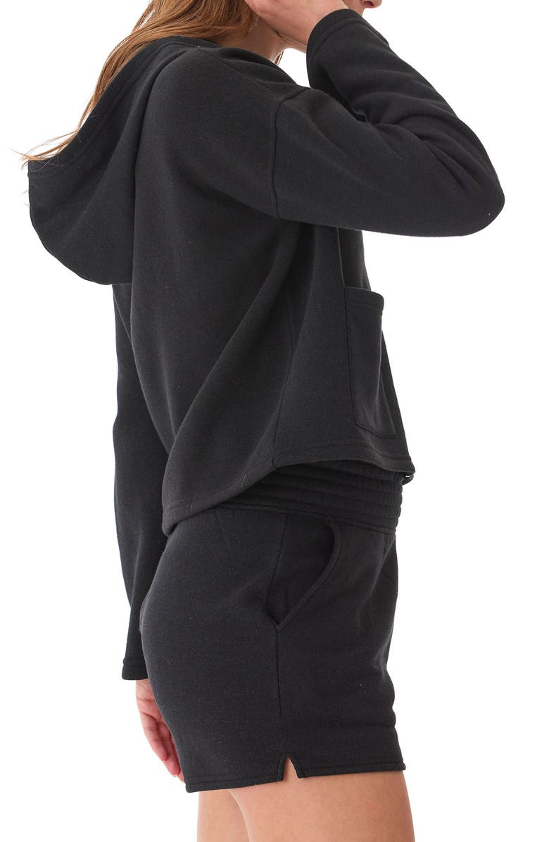 Threads 4 Thought Raychelle Front Zip Crop Hoodie, Alternate, color, 