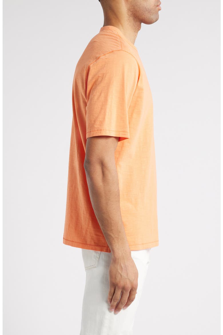 Bali Beach Crewneck T-Shirt, Alternate, color, PEACH MELT