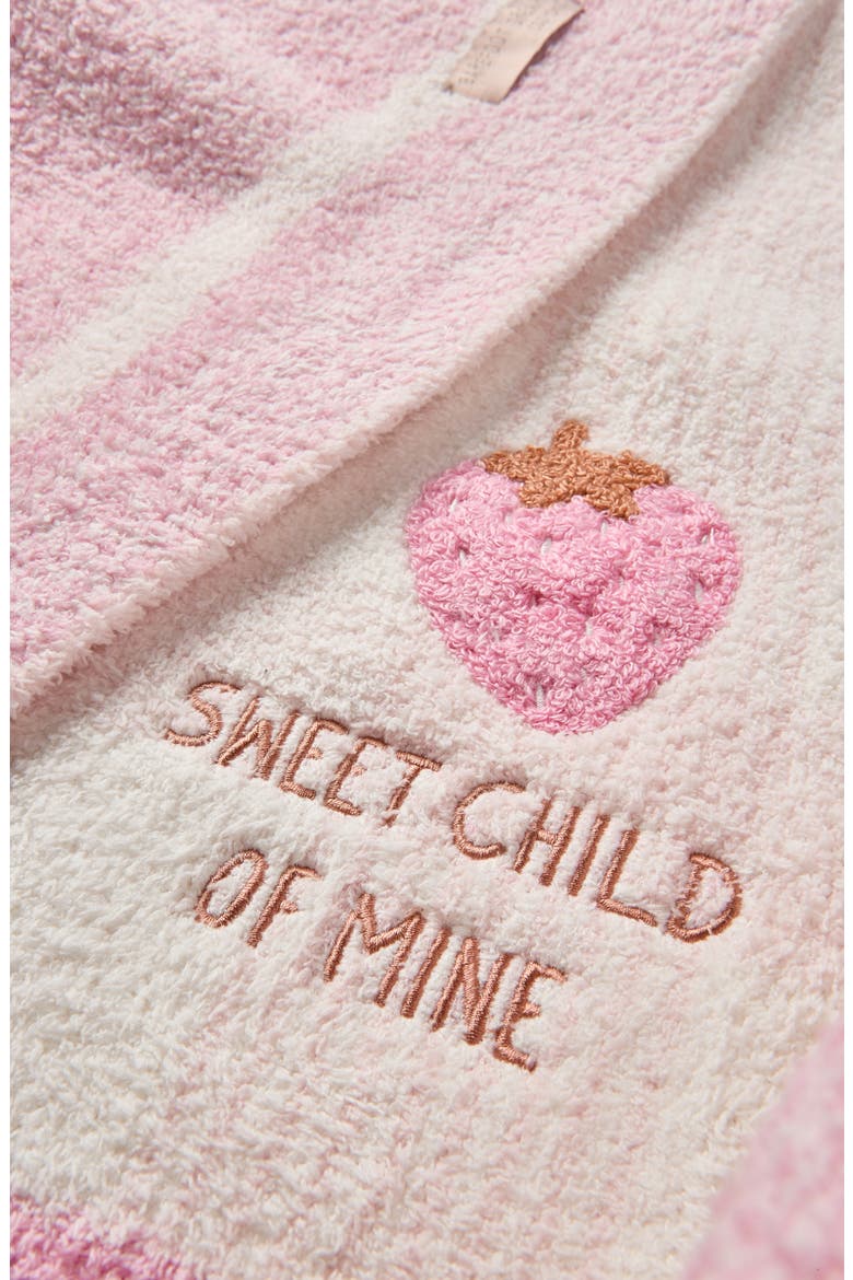 CozyChic® Strawberry Stroller Blanket, Alternate, color, PINK SAND MULTI
