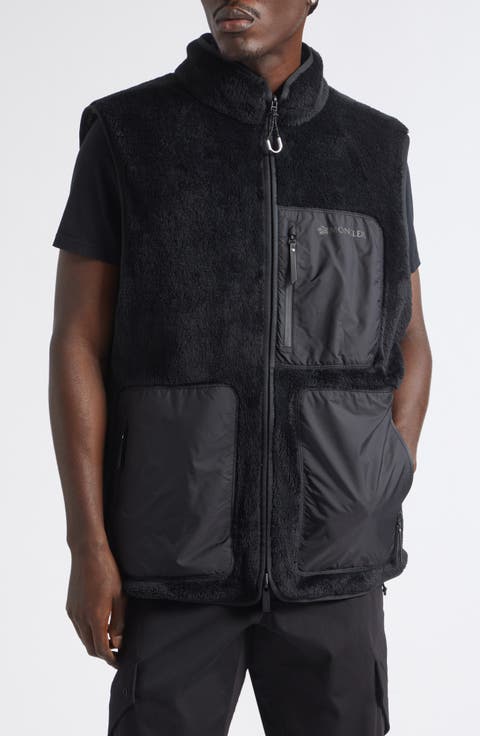 Reversible Quilted Down & Fleece Vest