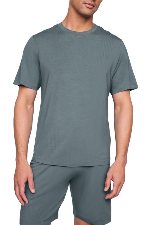 Eberjey Henry Stretch Tencel® Modal Short Pajamas In Green