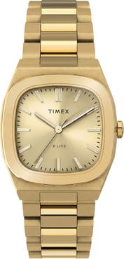 Timex® E Line Bracelet Watch, 30mm