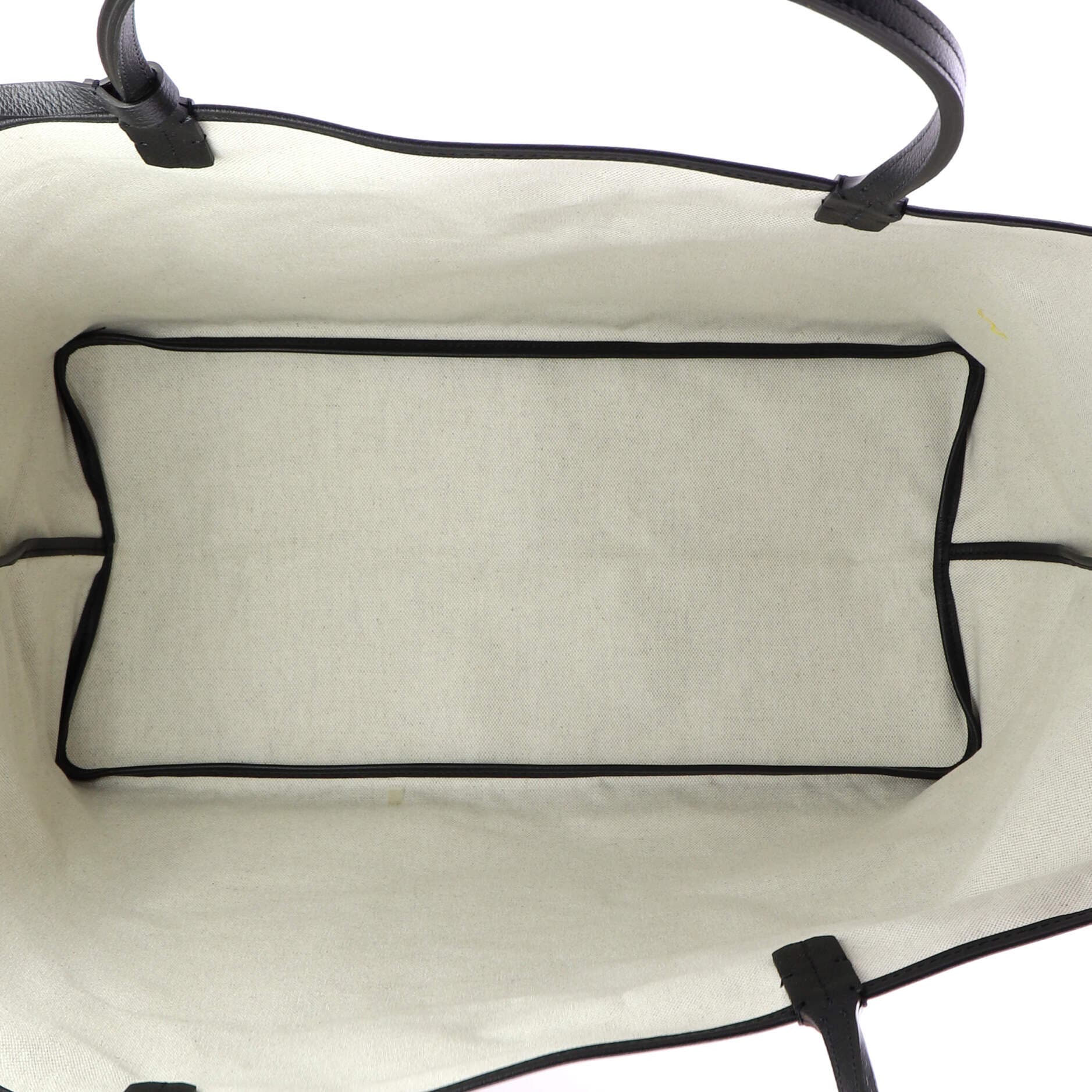 Pre-Owned Goyard Saint Louis Tote Coated Canvas GM, Alternate, color, Black