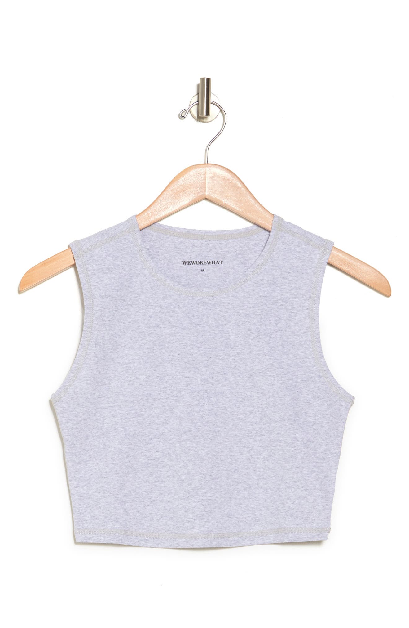 WeWoreWhat Crop Muscle Tank Top (Women) | Nordstromrack