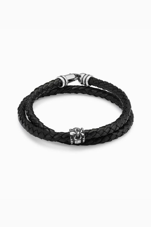 ORADINA ORADINA MENS VOYAGER LEATHER BRACELET
