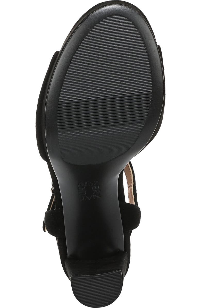 Naturalizer Miller Platform Sandal, Alternate, color, Black