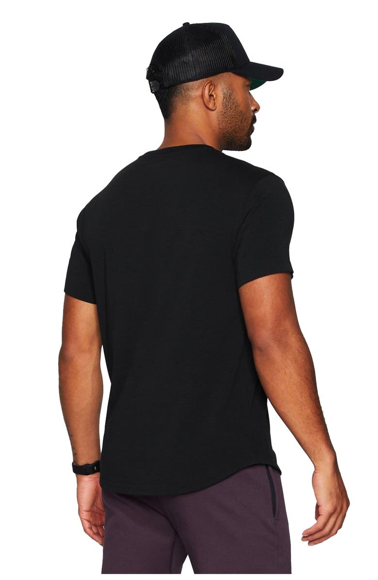 Fabletics The 24-7 Tee Curved Hem, Alternate, color,