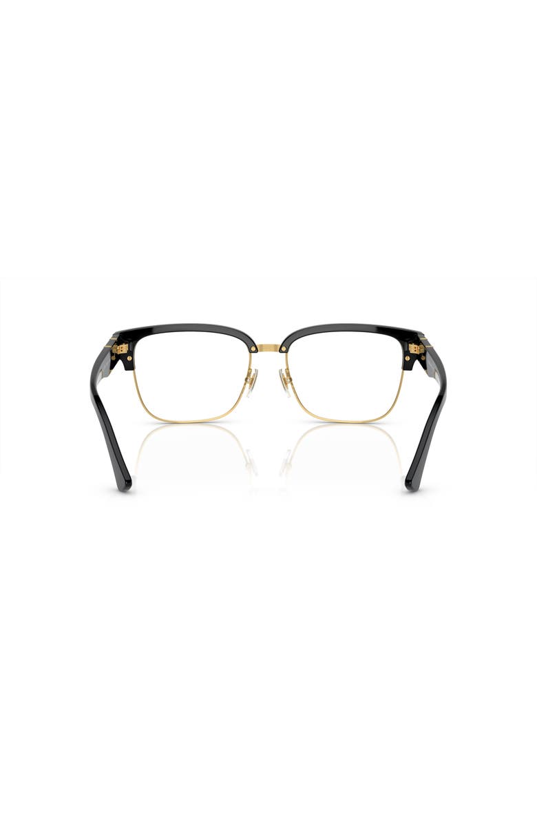Versace 55mm Square optical glasses, Alternate, color, Black