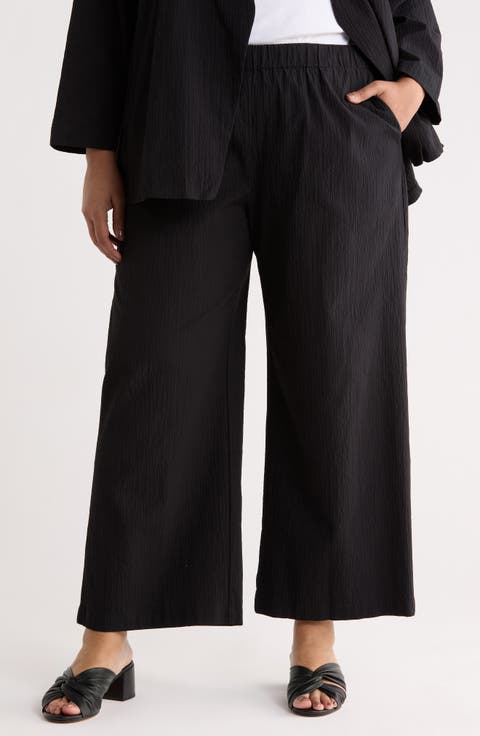 Ankle Wide Leg Pants