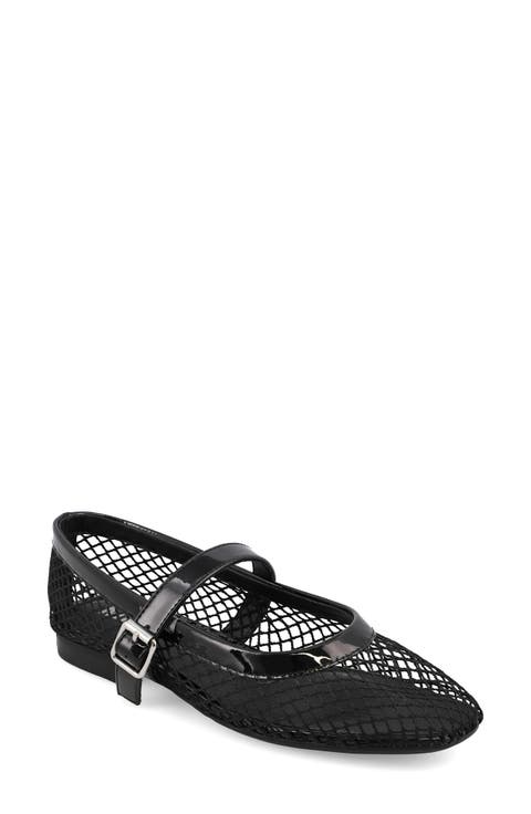 Rayza Woven Mary Jane Flat (Women)