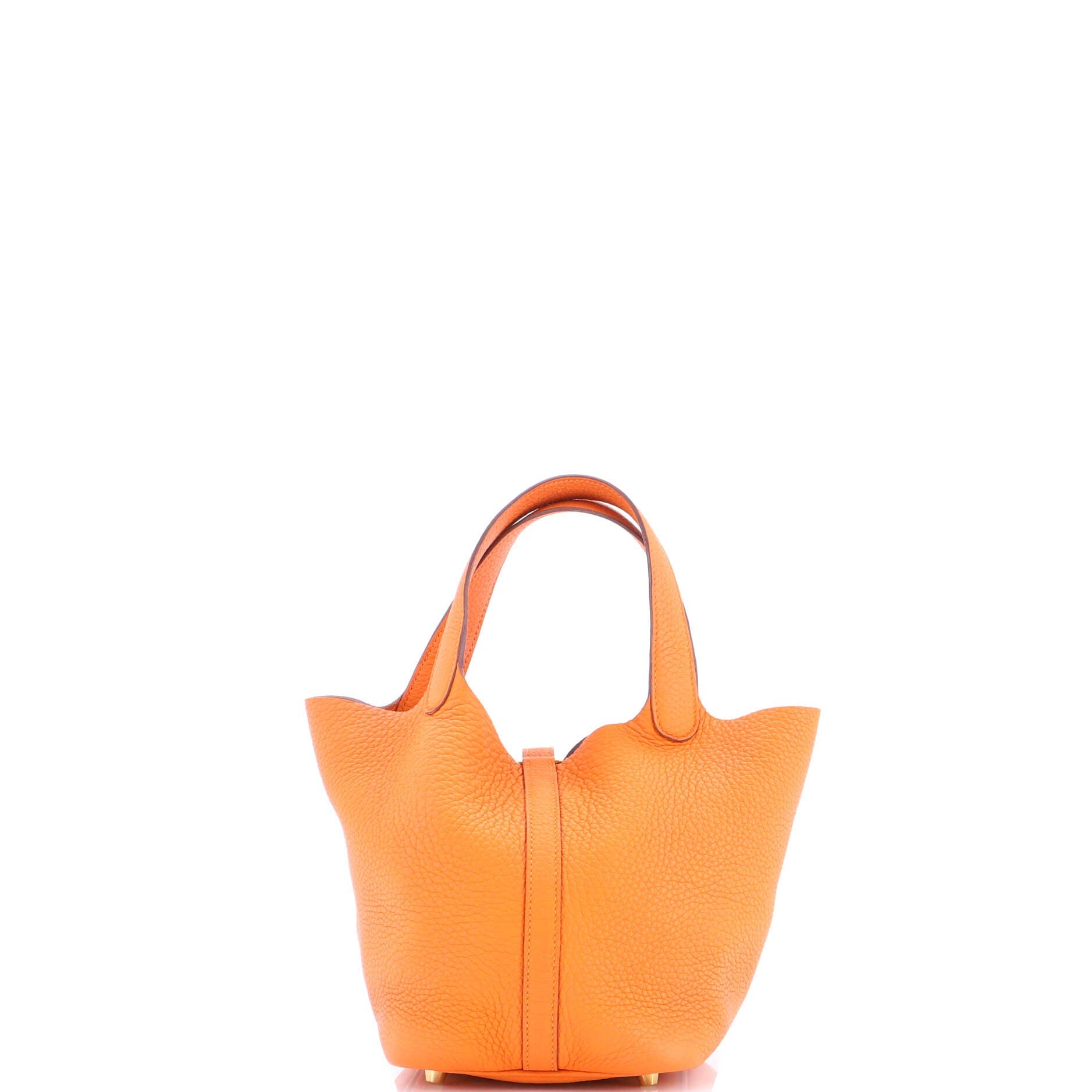 Pre-Owned Hermes Picotin Lock Bag Clemence PM, Alternate, color, 