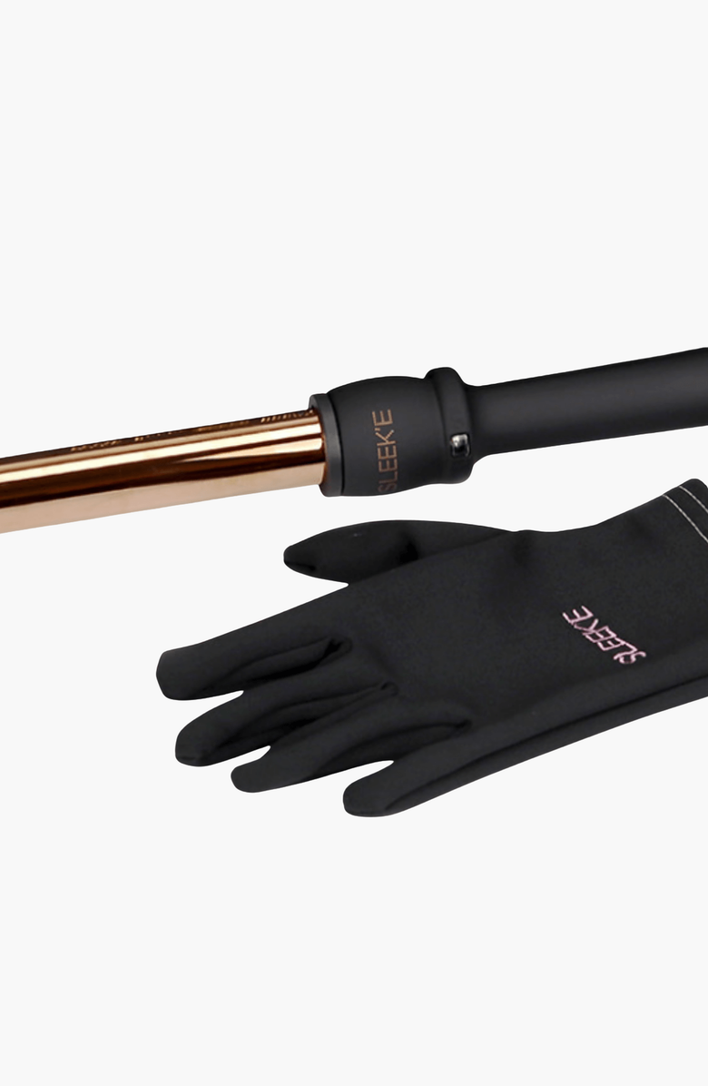 SLEEKE HAIR Titanium Curling Wand, Alternate, color, Black And Rose Gold