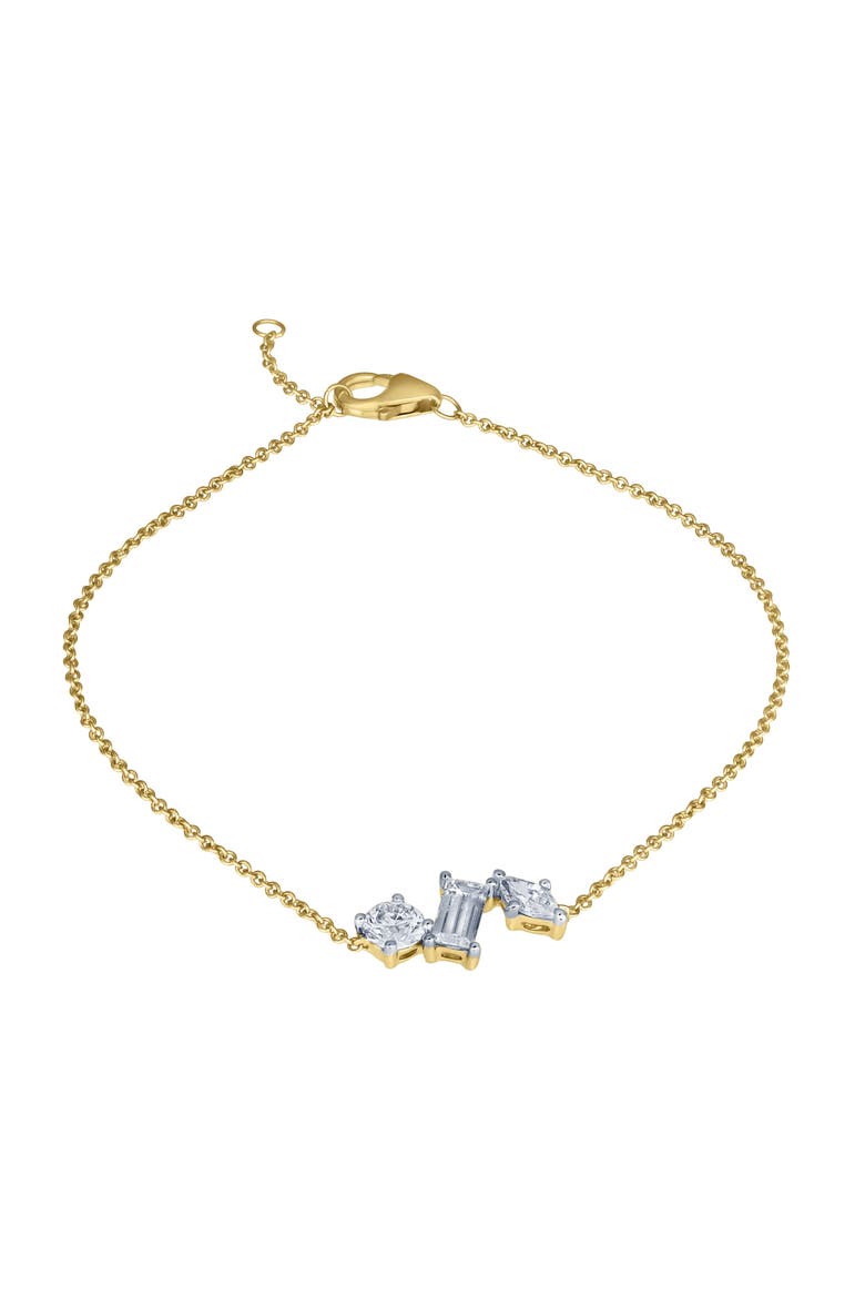 Whisper 14K Gold Lab Grown Diamond Bracelet - 0.75 Ct, Main, color, 14K Yellow Gold