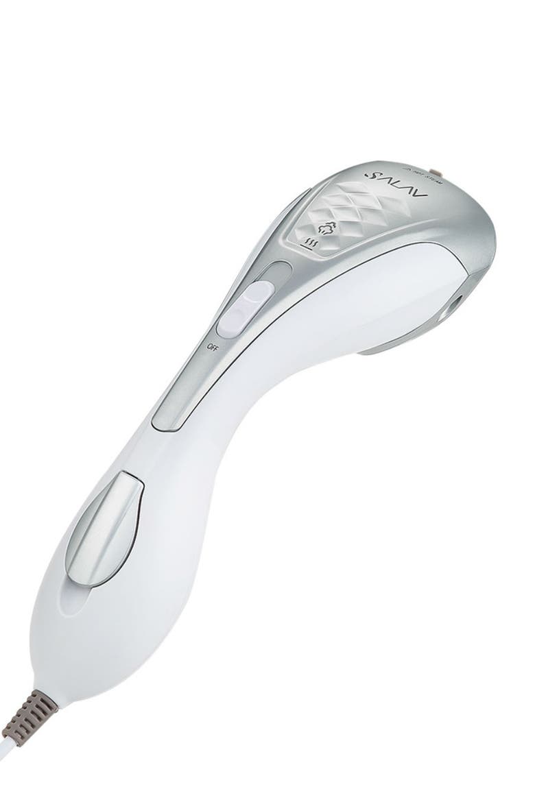 Rose Gold HS-100 Duopress Hand Held Garment Steamer & Iron, Alternate, color, SILVER