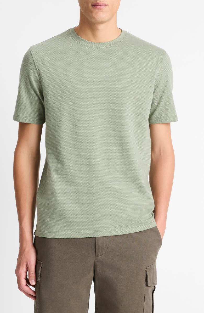 Vince S/S CREW, Main, color, Broad Leaf/ Natural