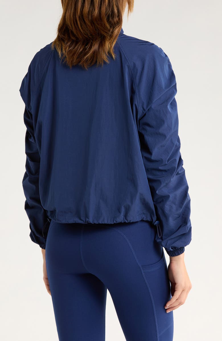 YOGALICIOUS Radiant Urban Runway Zip Jacket, Alternate, color, Naval Academy