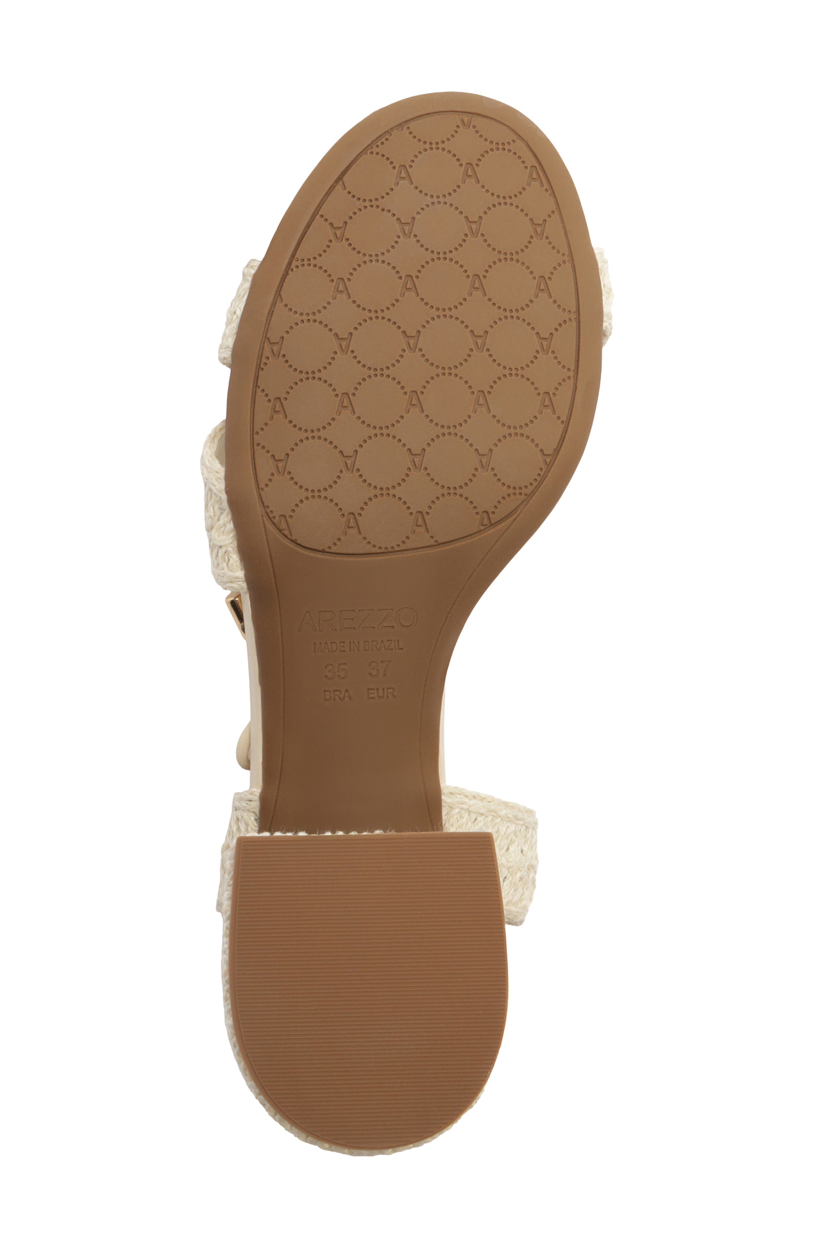 Arezzo Andy Ankle Strap Sandal, Alternate, color, Panacota