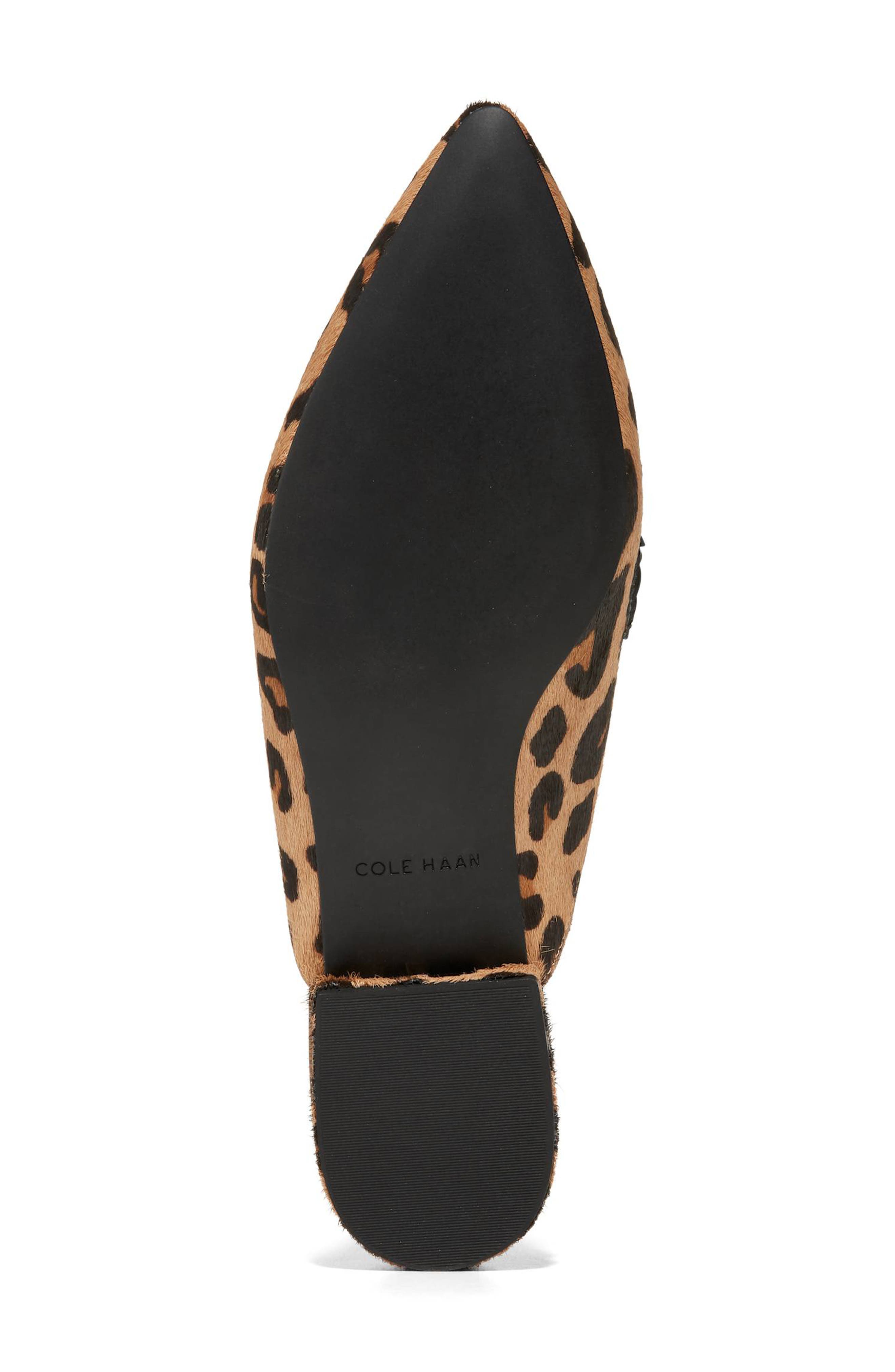 Cole Haan Piper Bow Mule, Alternate, color, Leopard Ha