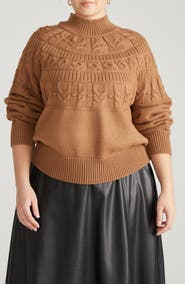 Universal Standard Safiya Mock Neck Sweater