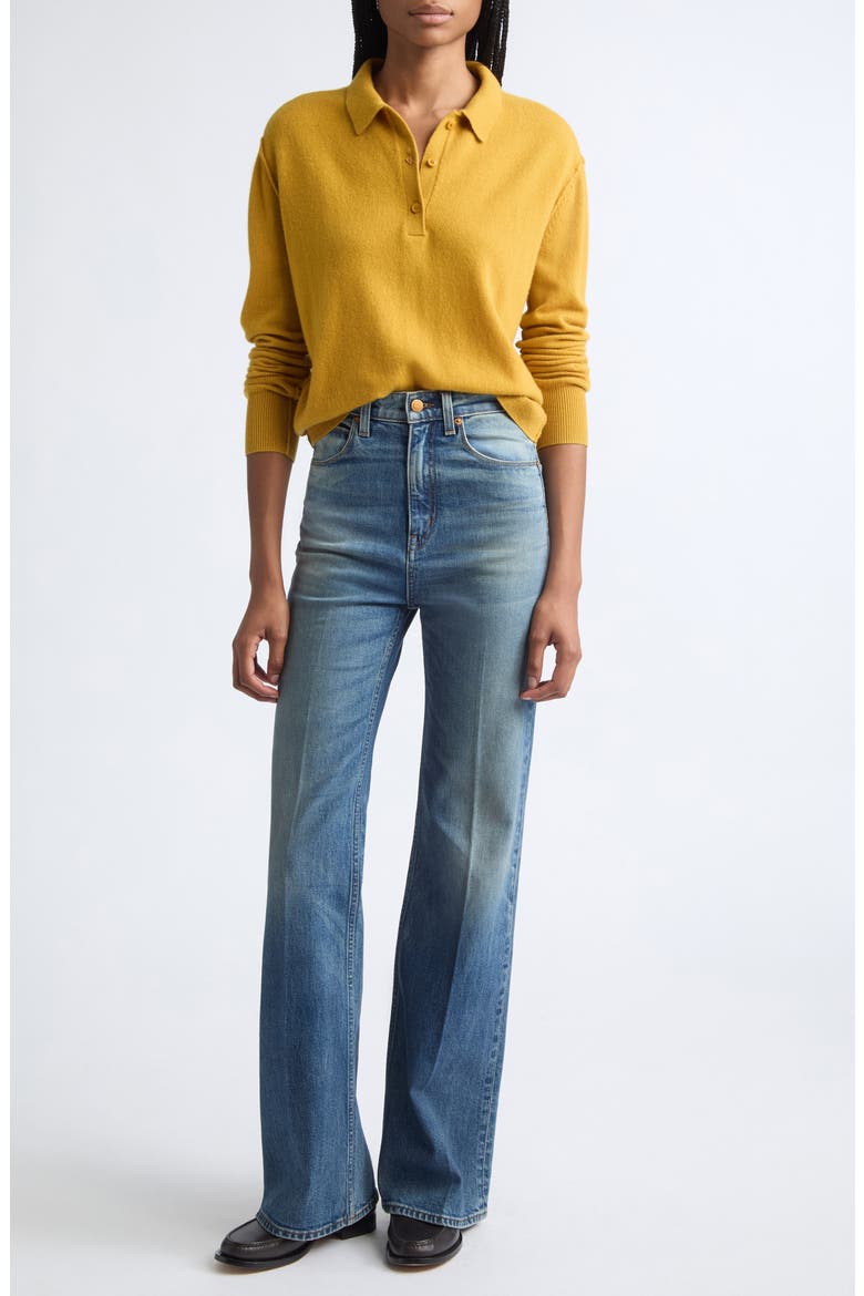 The Polo Cashmere Sweater, Alternate, color, AMBER