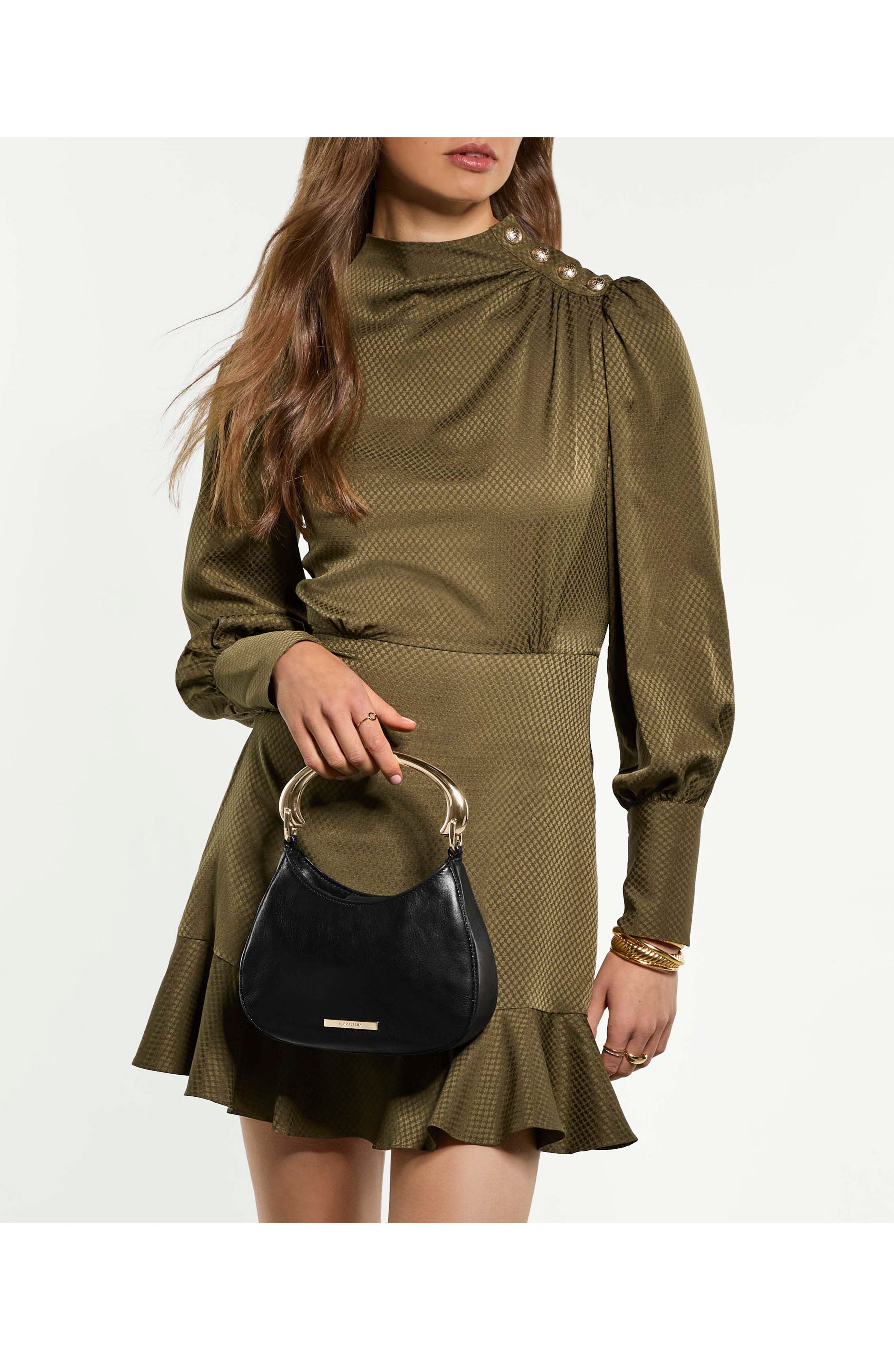 Brielle Leather Crossbody Bag, Alternate, color, OCELOT