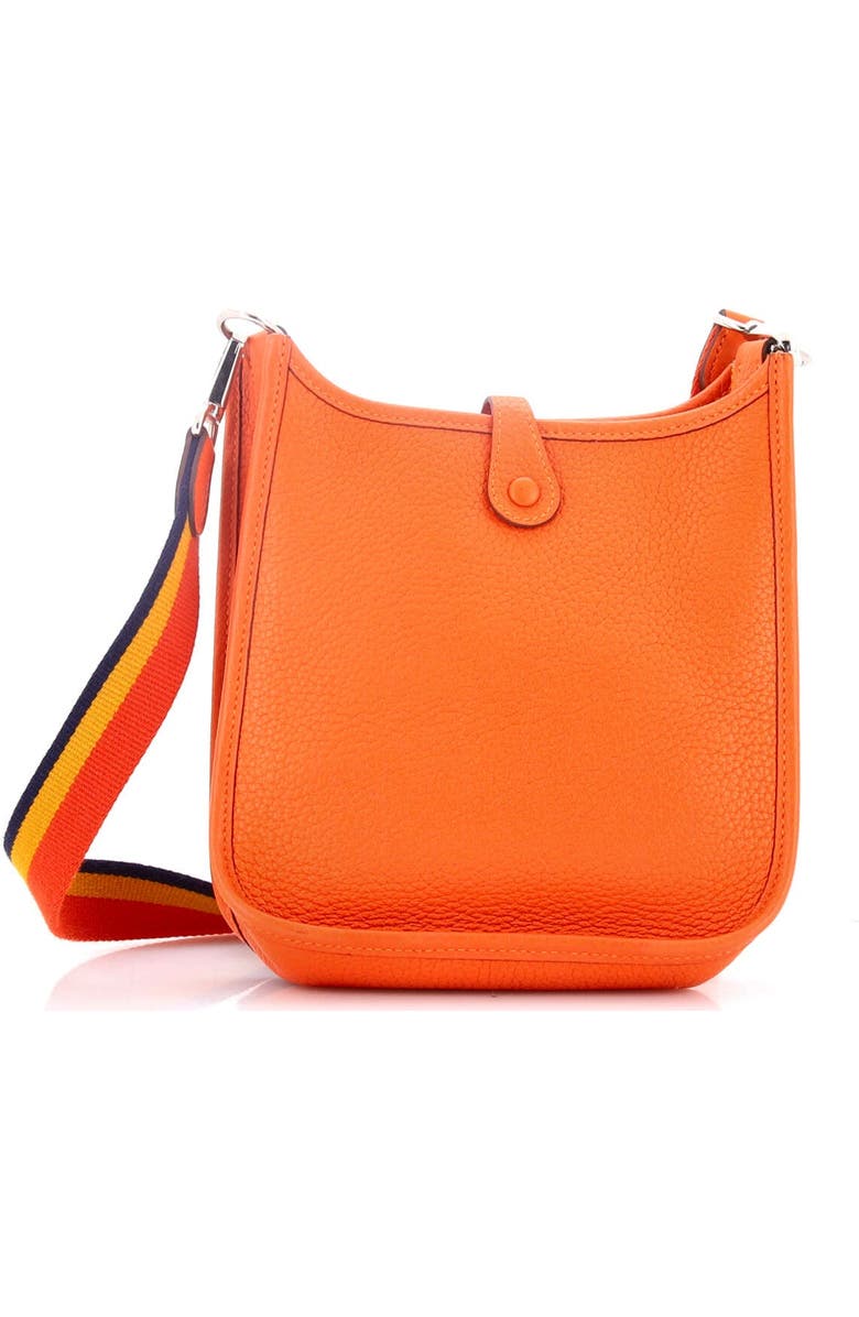 Pre-Owned Hermes Evelyne Bag Gen III Clemence TPM, Alternate, color, Feu