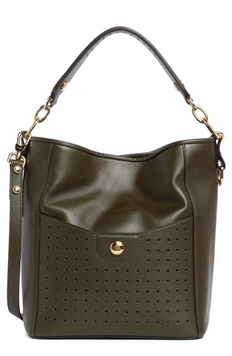 Longchamp Mademoiselle Perforated Hobo Bag