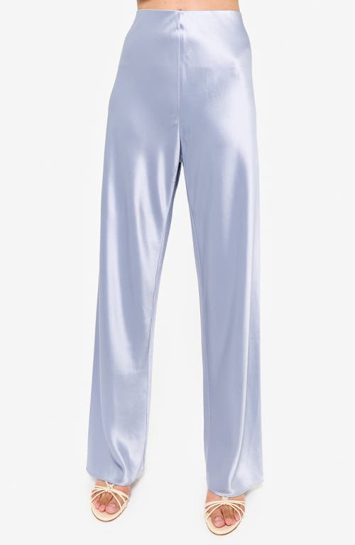 Cami Nyc Bristol Satin Pants In Sea Spray