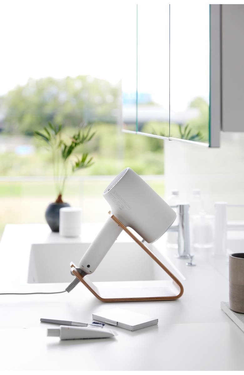 Yamazaki Hair Dryer & Iron Stand, Alternate, color, Ash