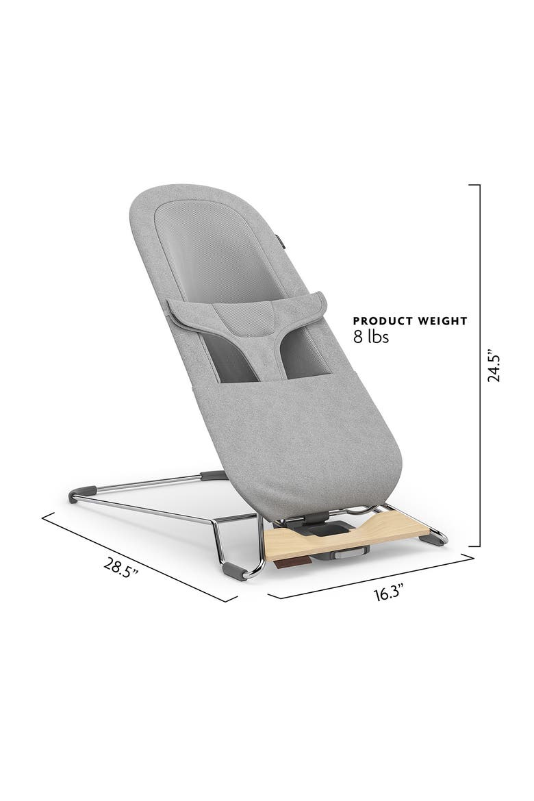Mira 2-in-1 Bouncer Seat, Alternate, color, GREY MELANGE